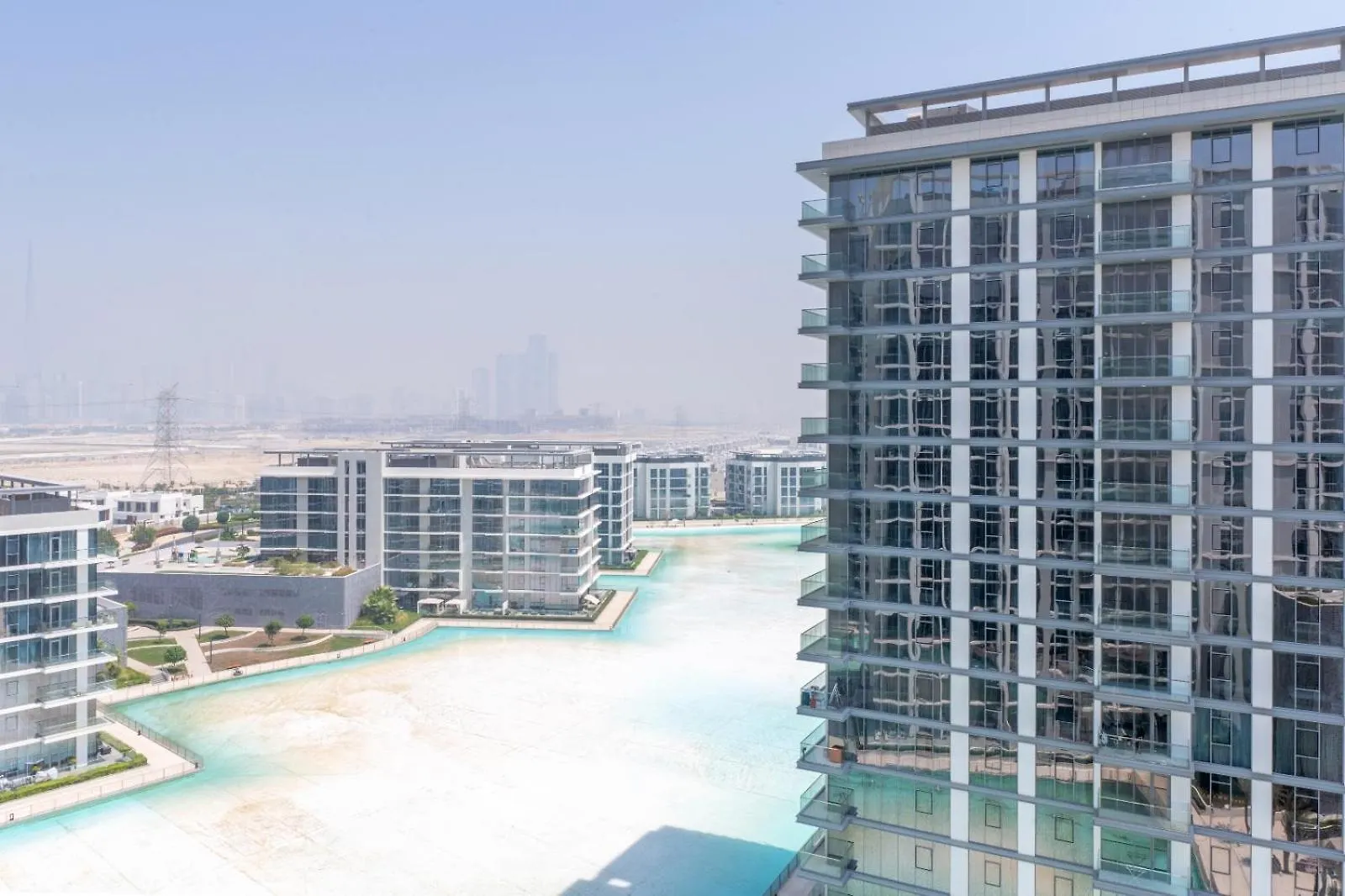 Modern 1Br For 4 With Breathtaking Lagoon Views Dubai 0*,